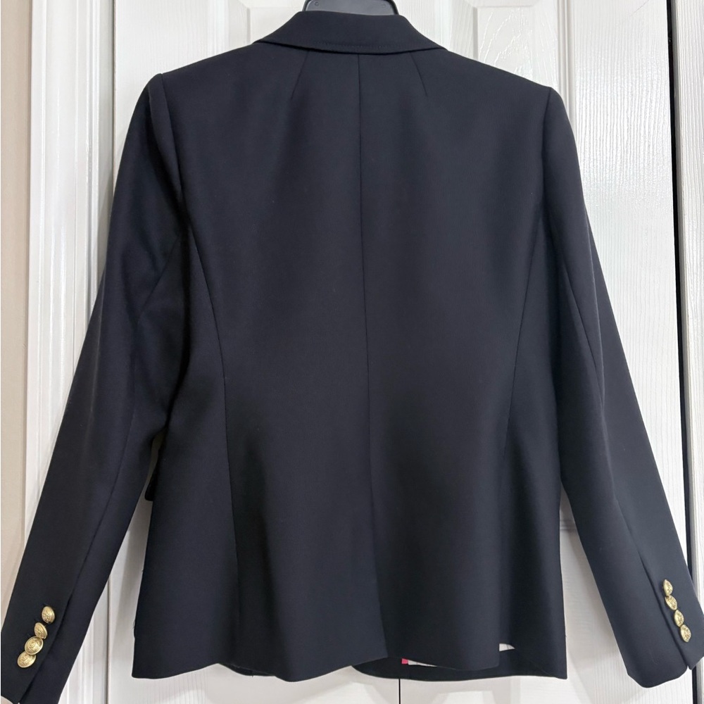 J Crew women’s Rhodes Wool Blazer, Dark Navy, 8P - Picture 4 of 9